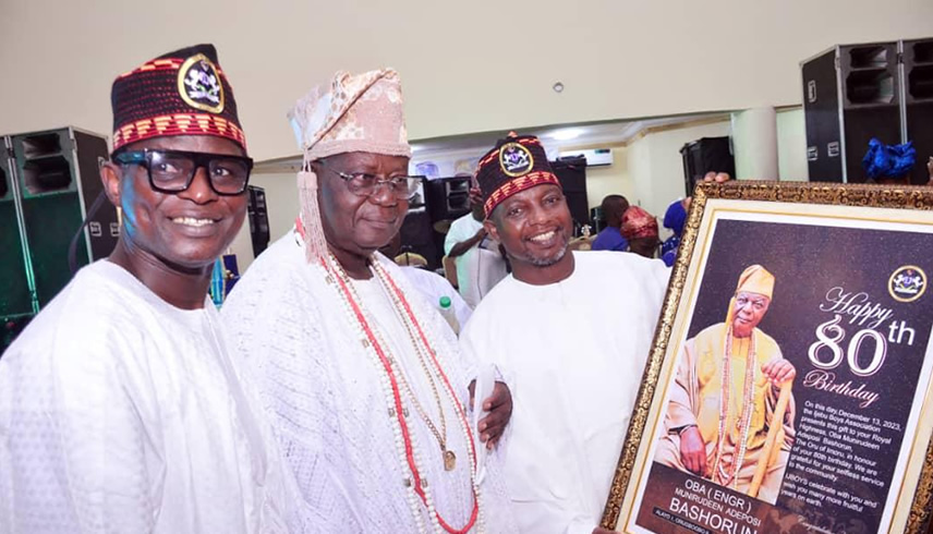 IJBOYS celebrated our Royal Father HRH Oba Adeposi Bashorun, Alayo I